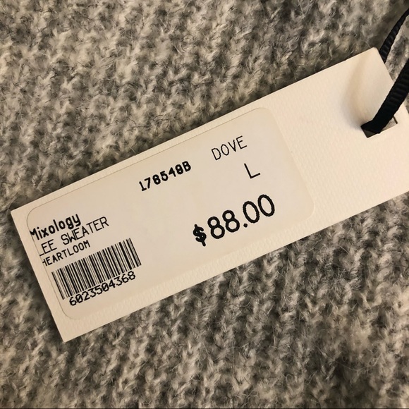 Distressed Grey Knit Sweater - Picture 4 of 5